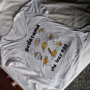 Gudetama V-neck Graphic Tee